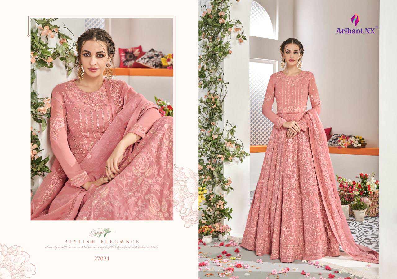 Rehanna Vol-5 Arihant Nx Georgette Anarkali Suits Rehanna Vol-5 Arihant Nx Georgette Anarkali Suits